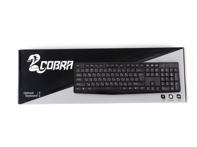 Клавіатура Cobra OK-104 Black