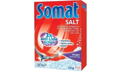 Сіль для миття посуду в посудомийній машині Somat 3-го дії 1.5 кг (9000100147293)