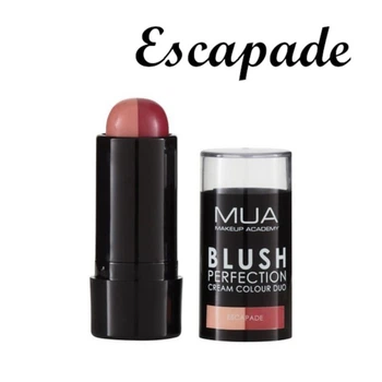 Кремовые румяна в стике MUA Makeup Academy Perfection Duo Stick Blush - Escapade Розовый