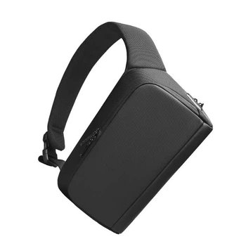 Мужская сумка через плечо Mark Ryden MR8893 с USB-портами (Черный)