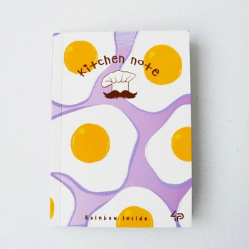 Блокнот 4Profi "Artbook Rainbow" Kitchen Note" fried eggs 48 листов формат А6 901272