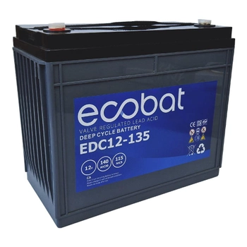 Акумулятор Ecobat EDC12-135 AGM