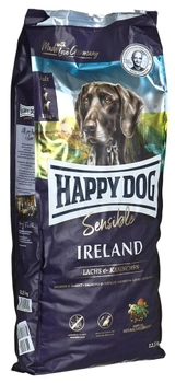 Sucha karma dla psów HAPPY DOG Sensible Ireland z królikiem i łososiem 12,5 kg (4001967014099)
