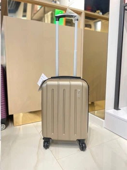 Чемодан пластиковый для ручной клади Lowcost лоукост Wizz Air 40 x 20 x 30 бежевый