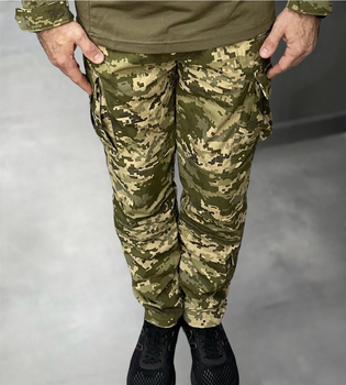 Брюки тактические Wolftrap, размер XXL, коттон (хлопок), украинский пиксель, брюки для военных