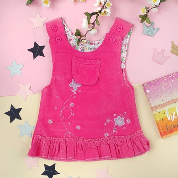 Сарафан для девочки Hawk Kids QW17D 104 см Розовый