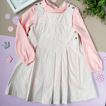 Костюм летний для девочки Hawk Kids Lav050348 104 см Персиковый