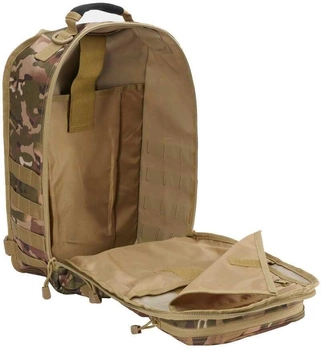 Тактичний рюкзак 22 л Brandit Tactical Camo 45х29х22 см (8072-161)