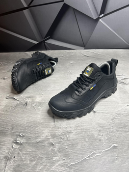 Мужские тактические черные кроссовки из высококачественного натурального нубука размер 44