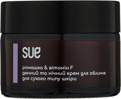 Крем для лица "Ромашка и витамин F" - Sue Chamomile & Vitamin F 50ml (902904-76069)