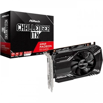 Відеокарта ASRock AMD Radeon RX 6400 Challenger ITX 4G