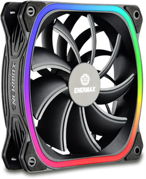 Вентилятор Enermax SquA RGB (3pcs Pack) (UCSQARGB12P-BP3)