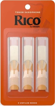 Тростини для тенор саксофону D'Addario Rico - Tenor Sax #3.0 - 3-Pack