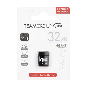 Флеш-накопитель Team C12G Black 32Gb (TC12G32G01) для передачи данных