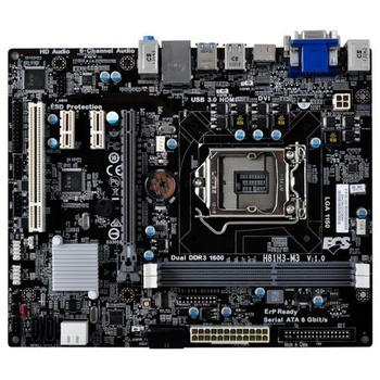 Материнская плата ECS H81H3-M3 V1.0 LGA 1150 (H81H3-M3 V1.0) Б/У