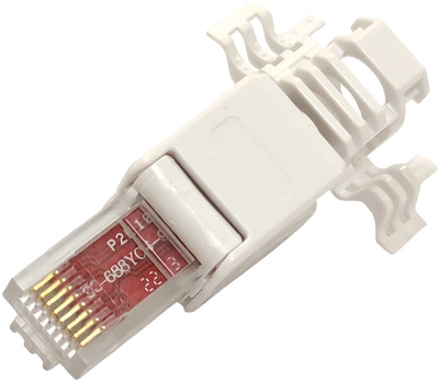 Конектор Kingda RJ45 UTP CAT6 неекранований безінструментальний (KD-PGU8054-C6)