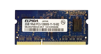 Пам'ять Elpida 2GB SO-DIMM DDR3 1600 MHz (EBJ20UF8BDU0-GN-F)