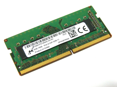 Пам'ять MICRON 4GB SO-DIMM DDR4 2133 MHz (MTA8ATF51264HZ-2G1B1)