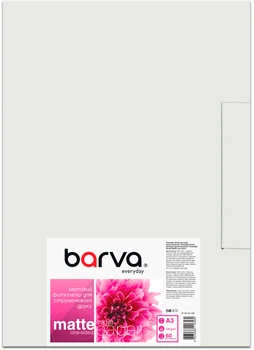 Фотобумага Barva Everyday Матовая A3 125 г/м2 60 л (IP-AE125-320)