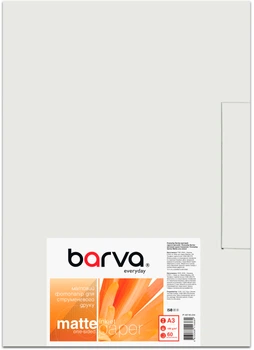 Фотобумага Barva Everyday Матовая A3 190 г/м2 60 л (IP-AE190-294)