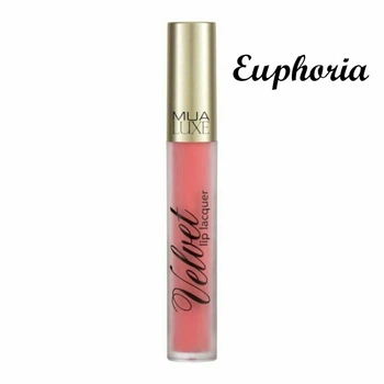 Стійка помада з матовим фінішем MUA Makeup Academy Velvet Lip Lacquer - Euphoria Кораловий