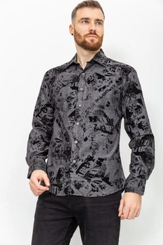 Рубашка мужская черная ZOOR 2XL (141081)