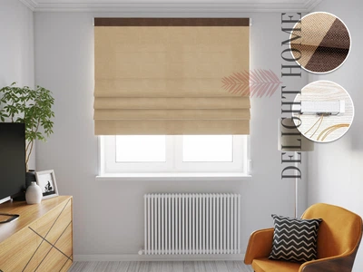 Римська система Light I&H Рогожка Дімаут бежева з верхнім кантом 40*170 см