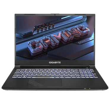 Игровой ноутбук Gigabyte G5 KF i5-12500H / RAM 16 GB / SSD 512 GB / RTX4060 144Hz / Матовый, LED, IPS / Черный