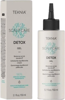 Відлущуючий гель від сухої та жирної лупи Cool Teknia Scalp Care Detox Gel 150 мл