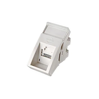 Модуль Molex MLG-00021-02 22.5x45/UTP/1xRJ45/Cat6 угловой Белый