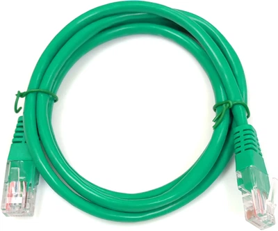 Патч-корд Kingda UTP CAT 5e 0.5 м Зелений (PAUT3050-GN)