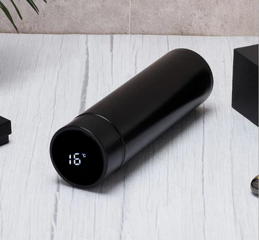 Термокухоль з датчиком температури Edenberg EB-644-Black 500 мл чорна