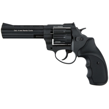 Револьвер под патрон Флобера Stalker 4.5" черная рукоятка (ZST45S) 170 м/с