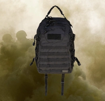 Тактичний штурмовий рюкзак Tactical Black 50L