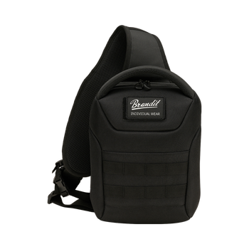 Тактична сумка плечова US Cooper Medium, Brandit, Black, 5 л
