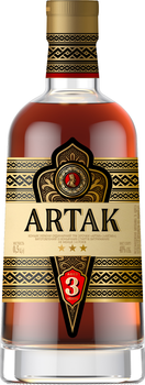 Коньяк Украины Artak 3 года выдержки 0.5 л (4820189292609)