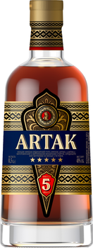 Коньяк Украины Artak 5 лет выдержки 0.5 л (4820189292623)