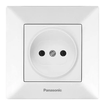 Розетка одинарная без з/з Panasonic Arkedia Slim белая