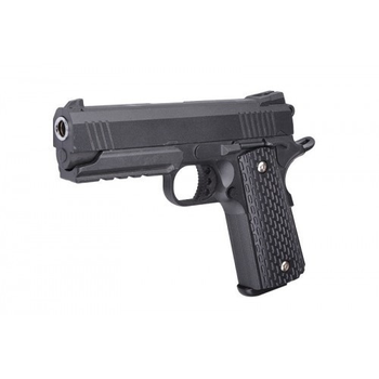 Детский пистолет "Colt 1911 Rail" Galaxy G25 игрушечный пистолет металл черный