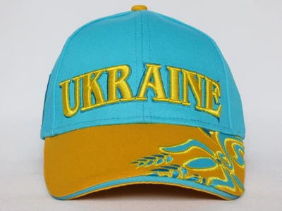 Кепка UkrLike Украина One Size Желто-голубая (4700)