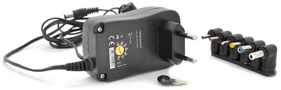 Универсальный блок питания для ноутбука 6 в 1 Voltronic Input: 100V-240V 50-60Mhz / Output: 3V-12V-2A 24W (YT13034)