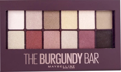 Paleta cieni do powiek Maybelline New York The Burgundy bar Burgundy 9.6 g (3600531429911)