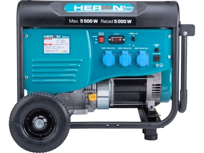 Бензиновий генератор Heron 8896413 5,5 кВт однофазний