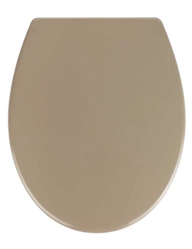 Сидения для унитаза Wenko Samos Taupe, 37,5 х 44,5 см, дюропласт, бежевый