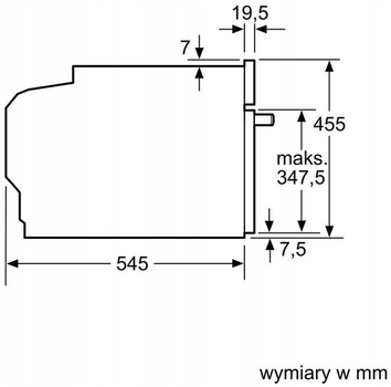 Вбудована мікрохвильова піч Bosch CFA634GS1