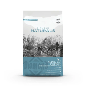 Сухой корм для кошек на всех стадиях жизни Diamond Naturals Finicky Cat Chicken Rice с мясом цыплят свободного выгула и суперфудами 7,5 кг (0074198615216)