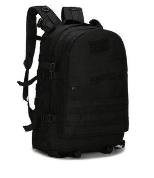 Тактический походный рюкзак Military военный рюкзак водоотталкивающий 35 л 49x34x16 см Черный