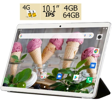 Планшет - телефон Adronix S 464 LTE Gold IPS 10.1'' 4GB/64GB + Чехол-книжка