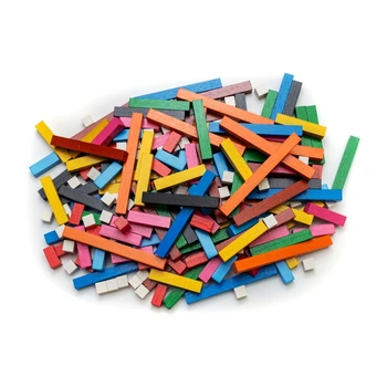 Цветные палочки Кюизенера. 250 шт в наборе, KomarovToys (А397)