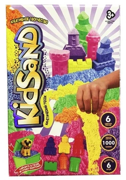 Набор креативного творчества Danko Toys Кинетический песок KidSand 1000 г (KS-04-10)